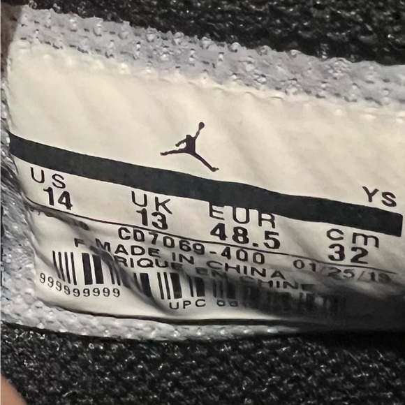 Nike Air Jordan Legacy 312 Low “Pale Blue” University Sneakers - Picture 9 of 16